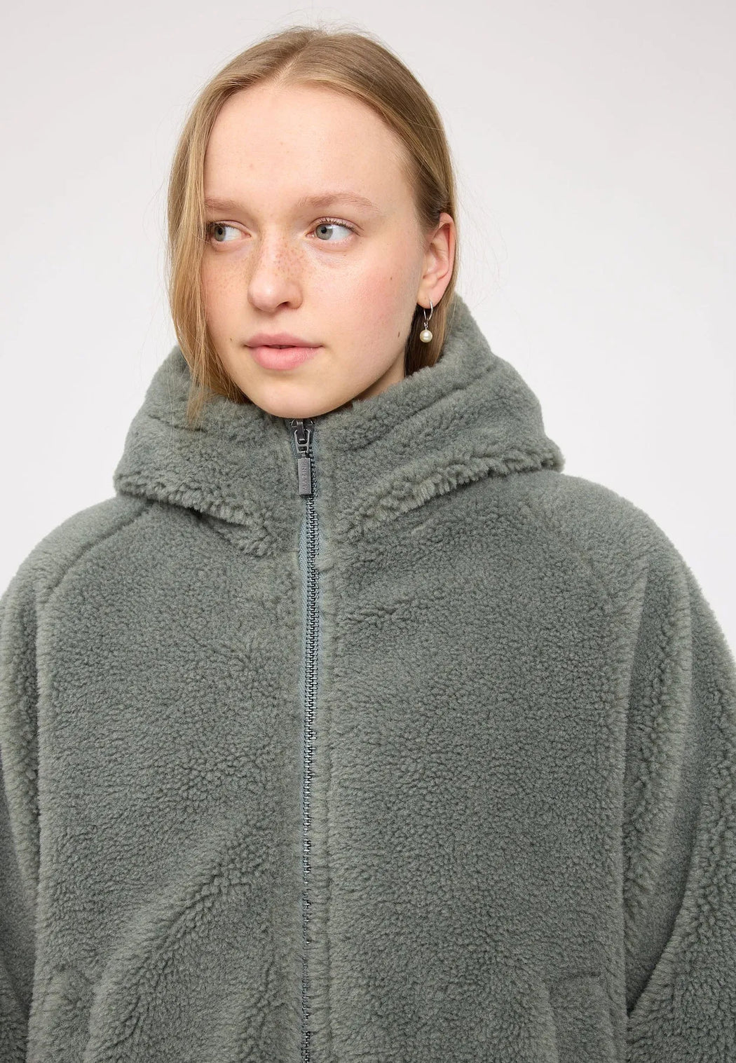 Faux Fur Hooded Jacket-Mazine-Jacken & Mäntel-ROTATION BOUTIQUE BERLIN