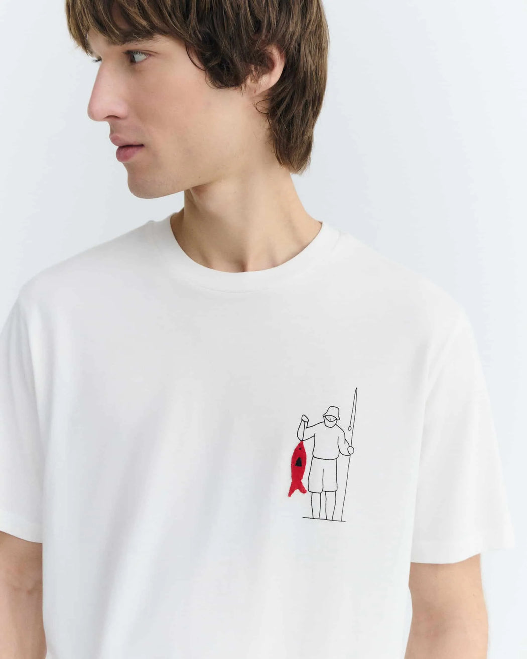 Fisherman T-Shirt Herren-Thinking Mu-T-Shirts-ROTATION BOUTIQUE BERLIN
