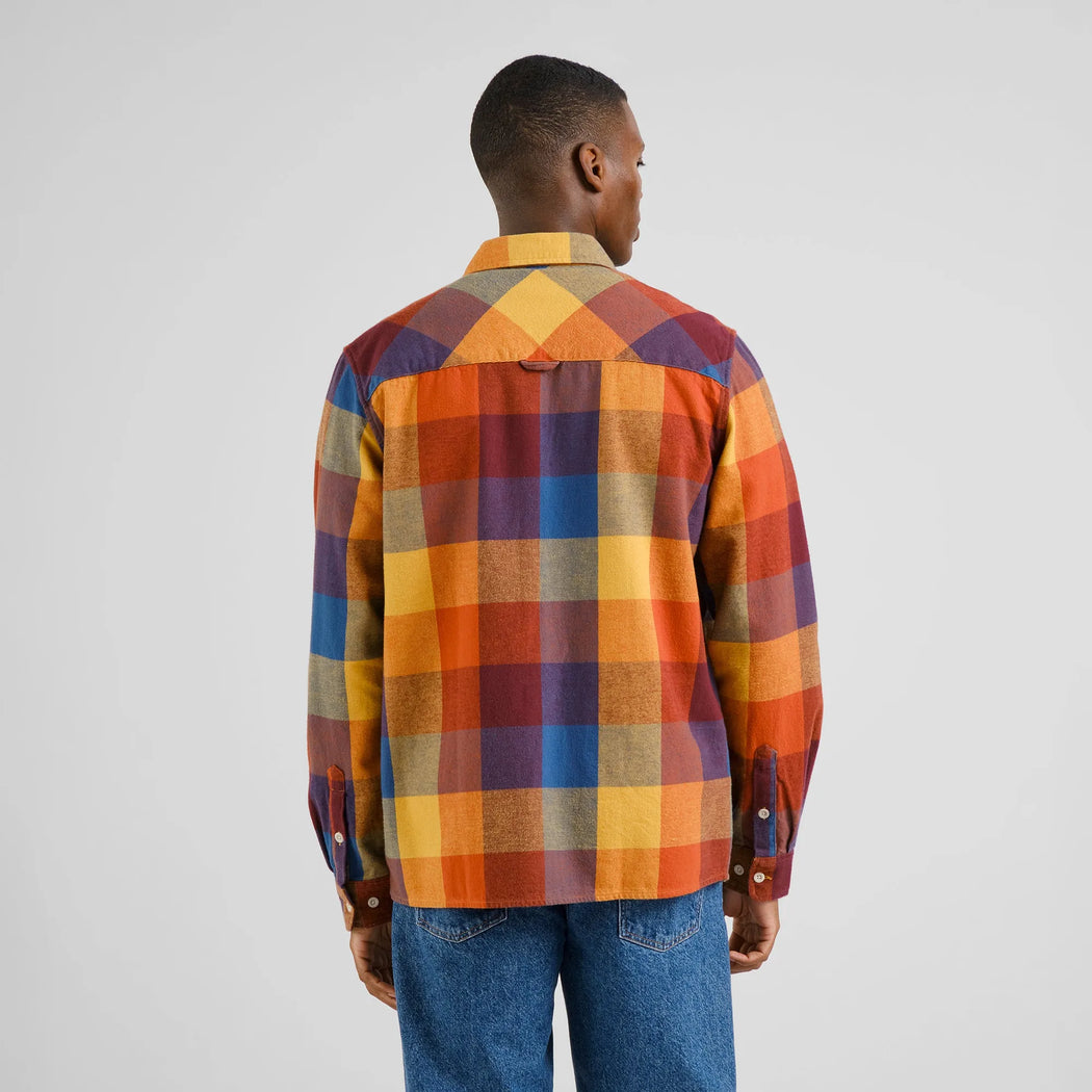 Flanellhemd RUTE CHECK-Dedicated-Hemden & Blusen-ROTATION BOUTIQUE BERLIN