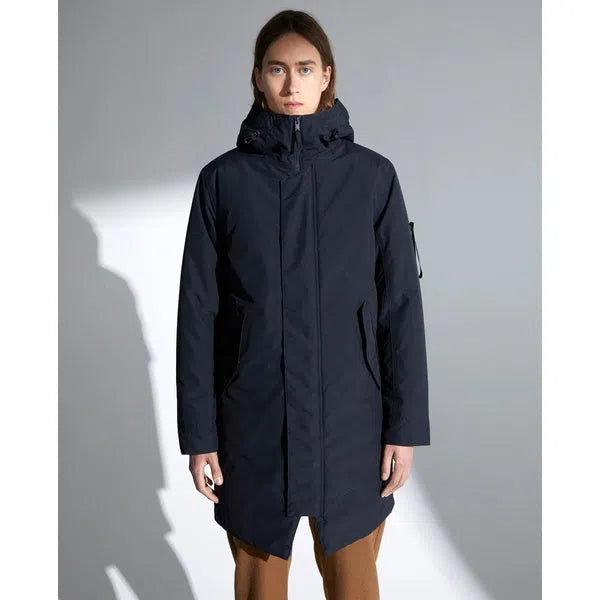 Gunter Mittellanger Parka - Dunkelblau-Elvine-Jacken & Mäntel-ROTATION BOUTIQUE