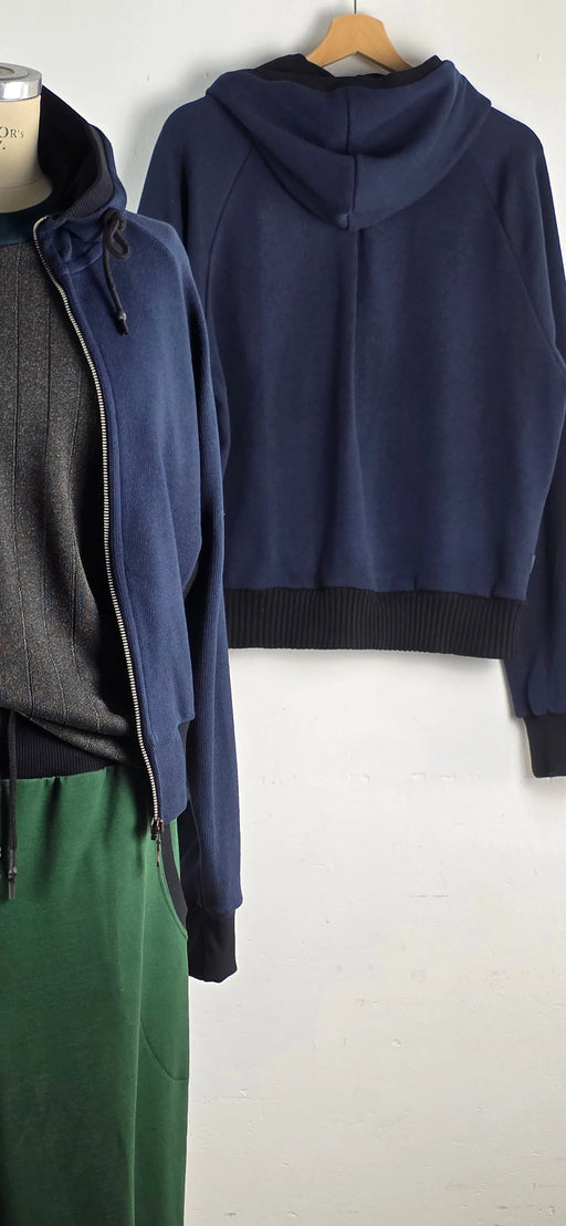 HOODY JACKET BETTY 1007-Herb-Pullis & Sweatshirts-ROTATION BOUTIQUE BERLIN