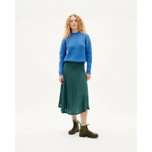 Hera Knitted Blue - Strickpullover-Thinking Mu-Pullis & Sweatshirts-ROTATION BOUTIQUE