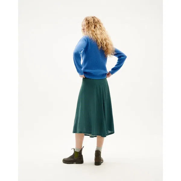 Hera Knitted Blue - Strickpullover-Thinking Mu-Pullis & Sweatshirts-ROTATION BOUTIQUE BERLIN