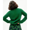 Hera Knitted Garden Green - Strickpullover-Thinking Mu-Pullis & Sweatshirts-ROTATION BOUTIQUE BERLIN