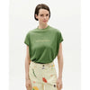 Here comes the sun - Grünes Oversize T-Shirt-Thinking Mu-T-Shirts-ROTATION BOUTIQUE BERLIN