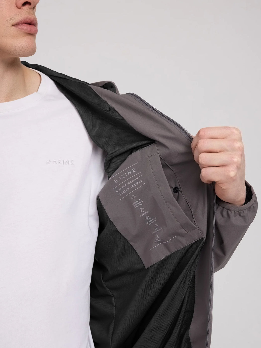 Herren Regenjacke Pocketable Jacket-Mazine-Jacken & Mäntel-ROTATION BOUTIQUE BERLIN