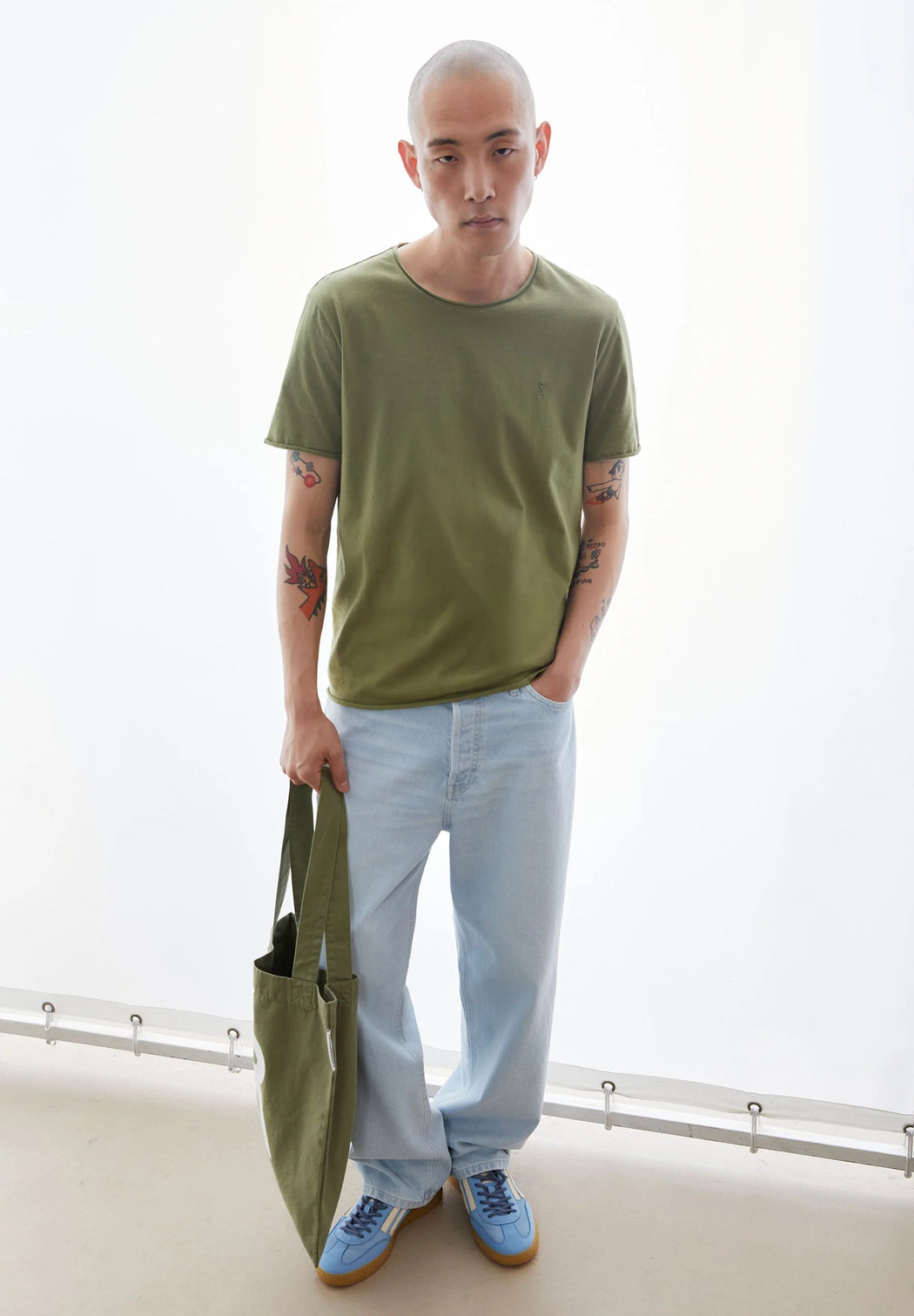 Herren T-Shirt Jaames Brushed-Armedangels-T-Shirts-ROTATION BOUTIQUE BERLIN