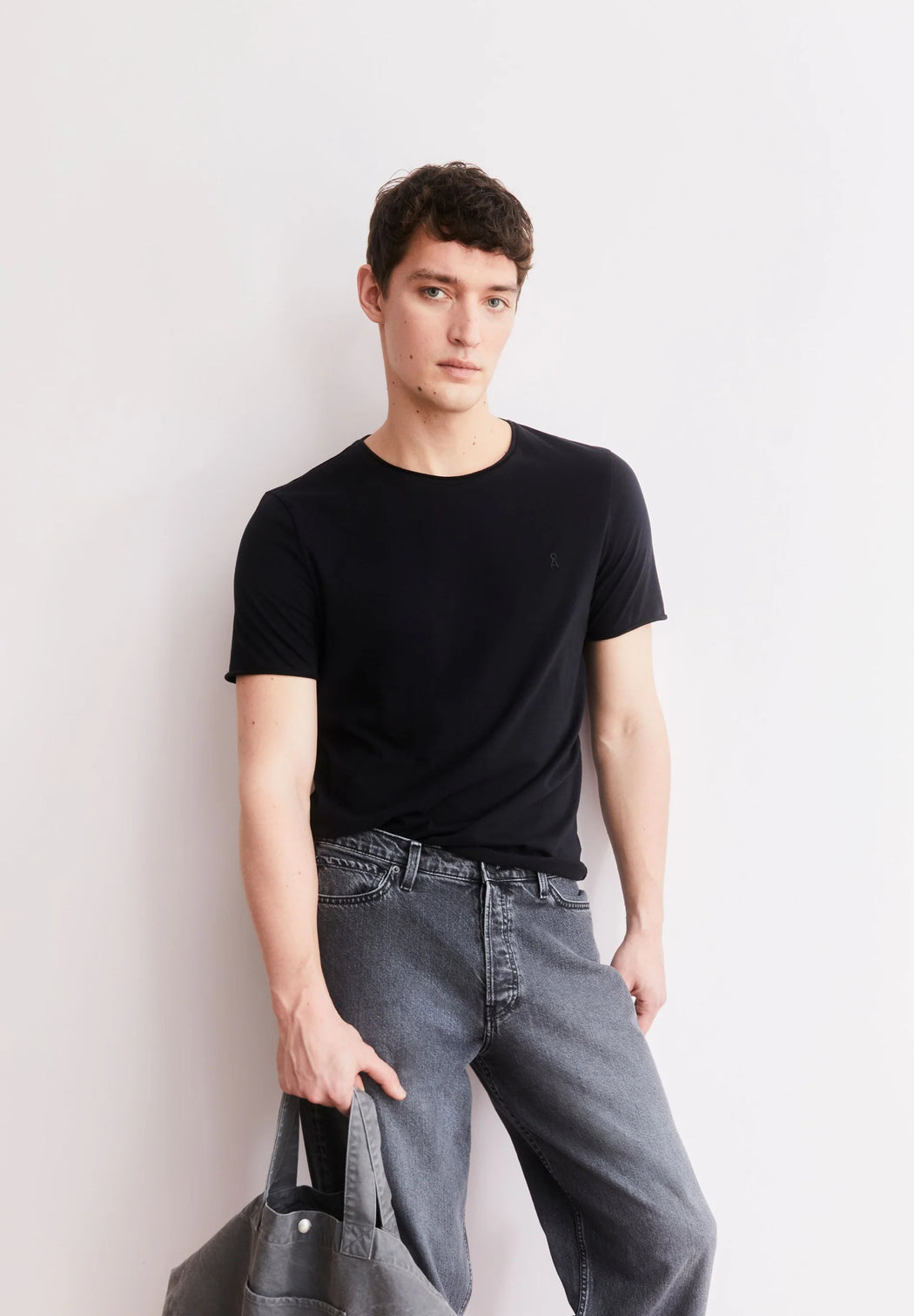 Herren T-Shirt Jaames Brushed-Armedangels-T-Shirts-ROTATION BOUTIQUE BERLIN