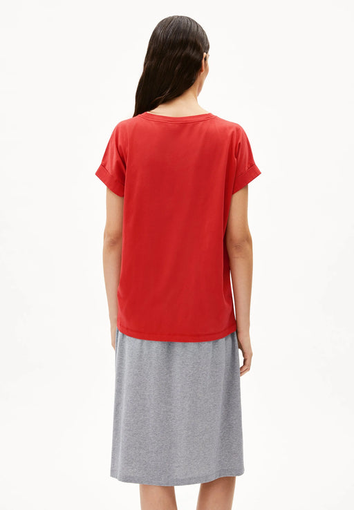 Idaara Coral Blush T-Shirt-Armedangels-T-Shirts-ROTATION BOUTIQUE BERLIN