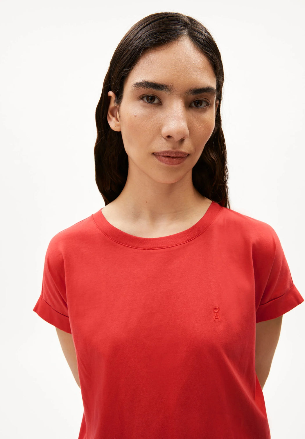 Idaara Coral Blush T-Shirt-Armedangels-T-Shirts-ROTATION BOUTIQUE BERLIN