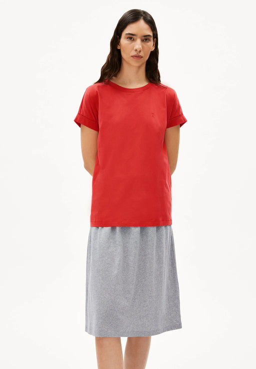 Idaara Coral Blush T-Shirt-Armedangels-T-Shirts-ROTATION BOUTIQUE BERLIN