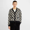 Iggesund Pepita Cats - Cardigan-Dedicated-Pullis & Sweatshirts-ROTATION BOUTIQUE BERLIN