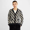 Iggesund Pepita Cats - Cardigan-Dedicated-Pullis & Sweatshirts-ROTATION BOUTIQUE BERLIN
