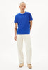 Jaames Dynamo Blue-Armedangels-T-Shirts-ROTATION BOUTIQUE BERLIN