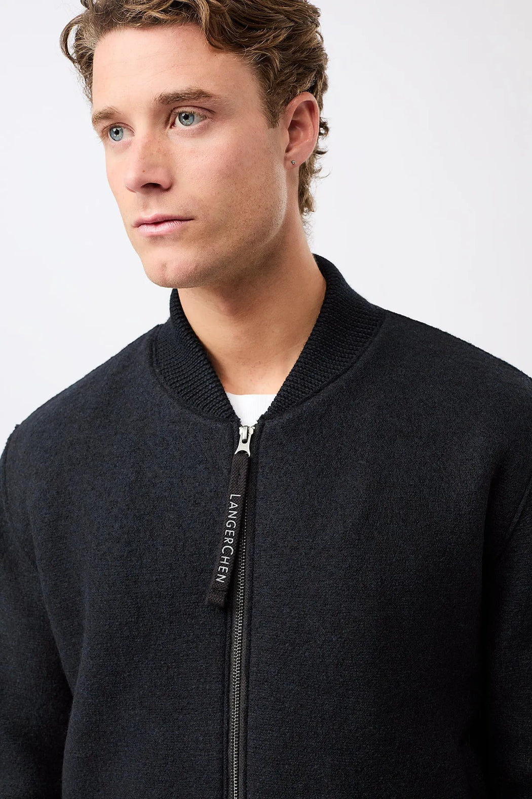 Jacket Knoxford - Bomberjacke aus gefilzter Wolle-Langer Chen-Jacken & Mäntel-ROTATION BOUTIQUE BERLIN