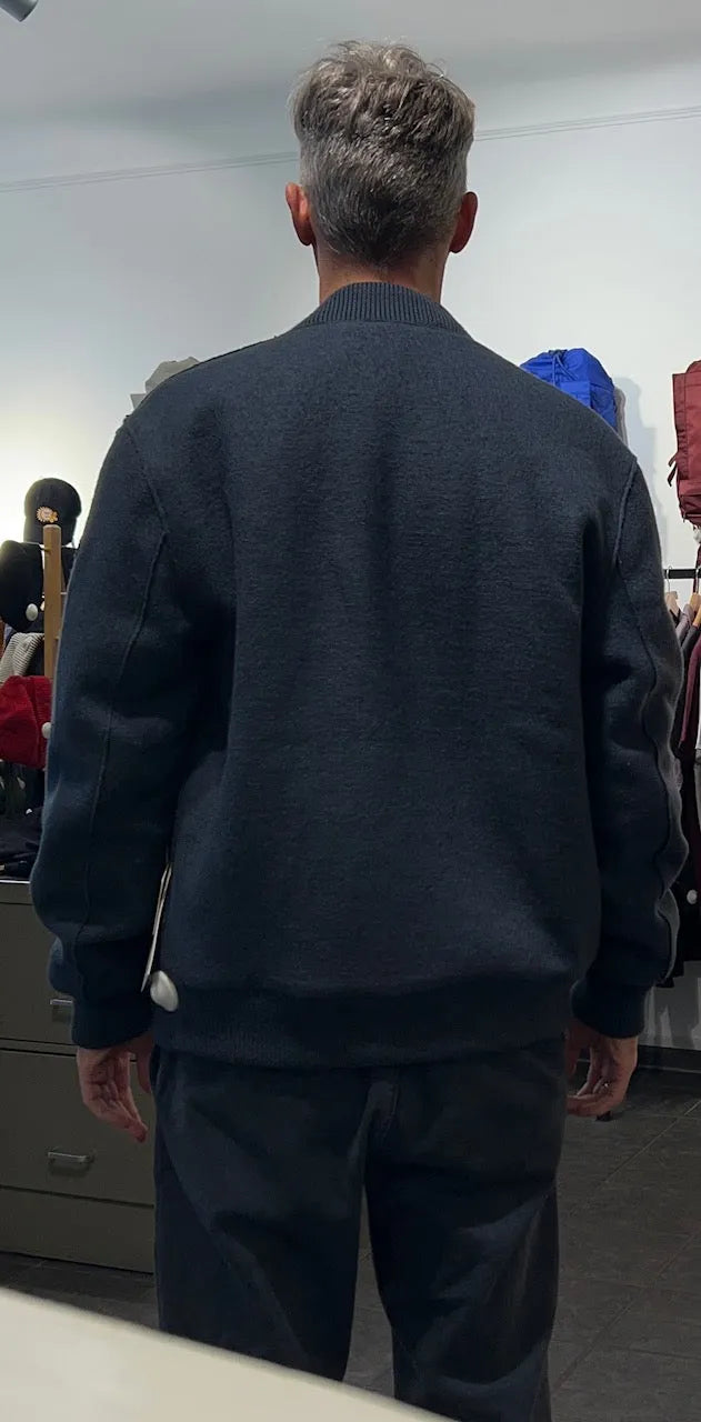 Jacket Knoxford - Bomberjacke aus gefilzter Wolle-Langer Chen-Jacken & Mäntel-ROTATION BOUTIQUE BERLIN