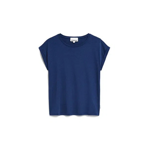 Jilaana Faded Indigo - Loose Fit T-Shirt-Armedangels-T-Shirts-ROTATION BOUTIQUE BERLIN