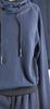 Kapuzenpullover Hoody Blue-Herb-Pullis & Sweatshirts-ROTATION BOUTIQUE BERLIN