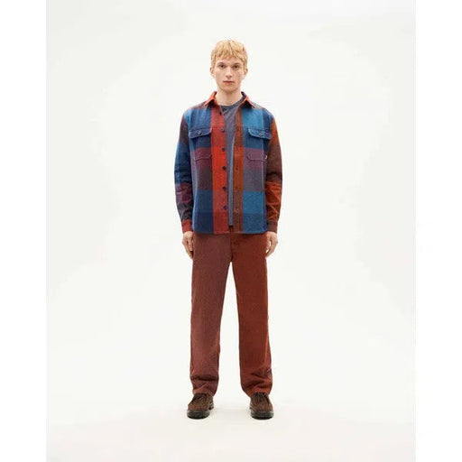 Kariertes Overshirt-Thinking Mu-Hemden & Blusen-ROTATION BOUTIQUE BERLIN