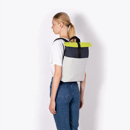 Kleiner City Rucksack Hajo Mini Lotus Navy Grey-Ucon Acrobatics-Rucksäcke-ROTATION BOUTIQUE BERLIN