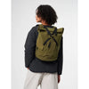 Kross Solid Olive - Rolltop Rucksack-Pinqponq-Rucksäcke-ROTATION BOUTIQUE BERLIN