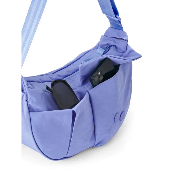 Krumm Medium Crinkle Purple - Umhängetasche-Pinqponq-Hip Bags-ROTATION BOUTIQUE BERLIN