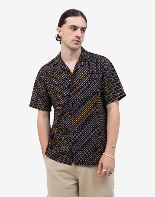 Kurzarm Retro Hemd Neza-Olow-Hemden & Blusen-ROTATION BOUTIQUE BERLIN