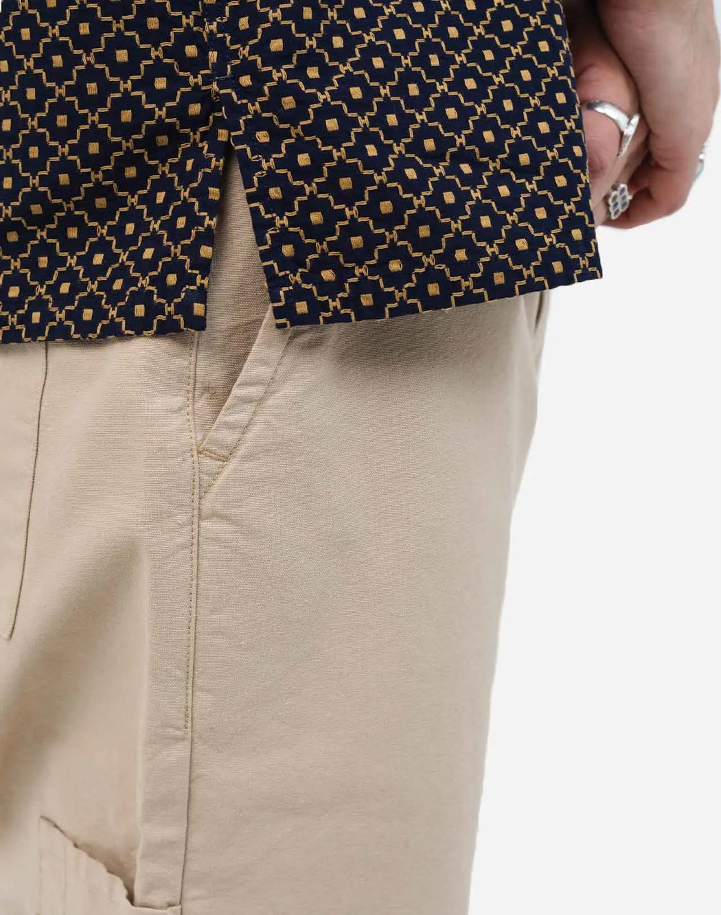 Kurzarm Retro Hemd Neza-Olow-Hemden & Blusen-ROTATION BOUTIQUE BERLIN