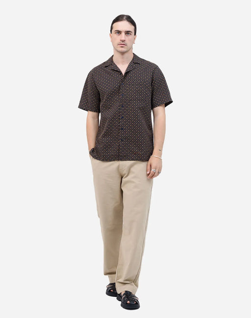 Kurzarm Retro Hemd Neza-Olow-Hemden & Blusen-ROTATION BOUTIQUE BERLIN