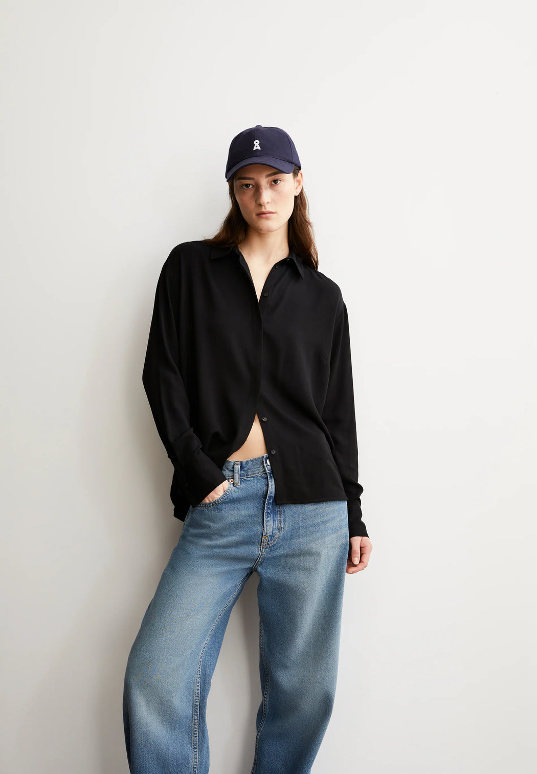 Langarm Bluse Larisaana-Armedangels-Blusen-ROTATION BOUTIQUE BERLIN