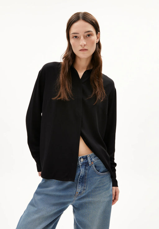 Langarm Bluse Larisaana-Armedangels-Blusen-ROTATION BOUTIQUE BERLIN