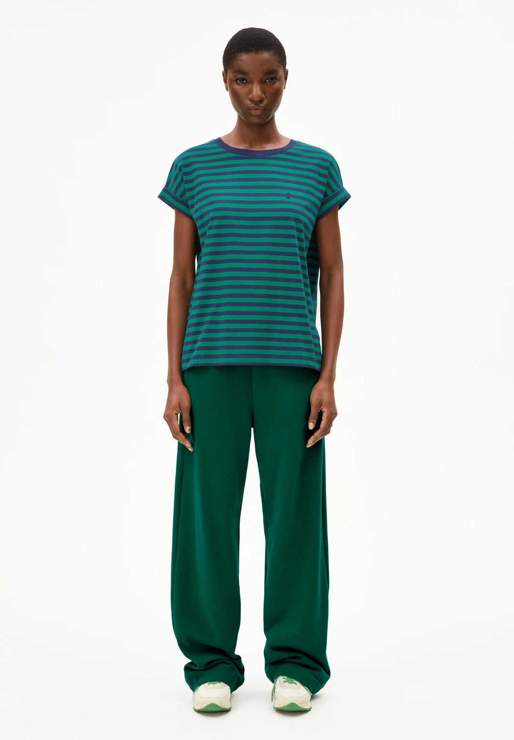 Loose Fit Tee Idaara Stripes-Armedangels-T-Shirts-ROTATION BOUTIQUE BERLIN
