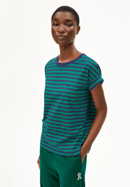 Loose Fit Tee Idaara Stripes-Armedangels-T-Shirts-ROTATION BOUTIQUE BERLIN