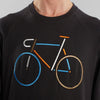 Malmoe Color Bike Charcoal - Sweatshirt