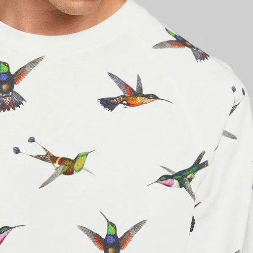 Malmoe Hummingbirds - Sweatshirt mit Allover Print-Dedicated-Pullis & Sweatshirts-ROTATION BOUTIQUE