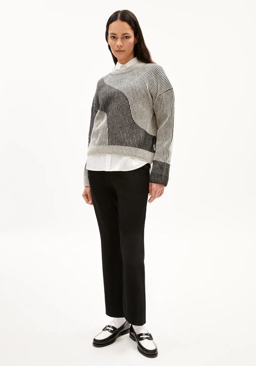 Mayraa Vanise - Pullover Loose Fit aus Bio-Woll Mix-Armedangels-Pullis & Sweatshirts-ROTATION BOUTIQUE BERLIN
