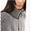 Medeaa Vanise Gestreifte Loose Fit Strickjacke-Armedangels-Pullis & Sweatshirts-ROTATION BOUTIQUE BERLIN