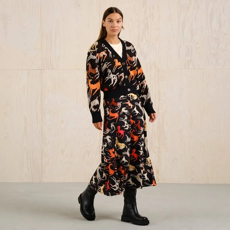 Midi Rock Melby Mustang Party-Dedicated-Kleider & Röcke-ROTATION BOUTIQUE BERLIN