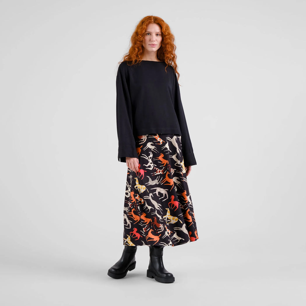 Midi Rock Melby Mustang Party-Dedicated-Kleider & Röcke-ROTATION BOUTIQUE BERLIN