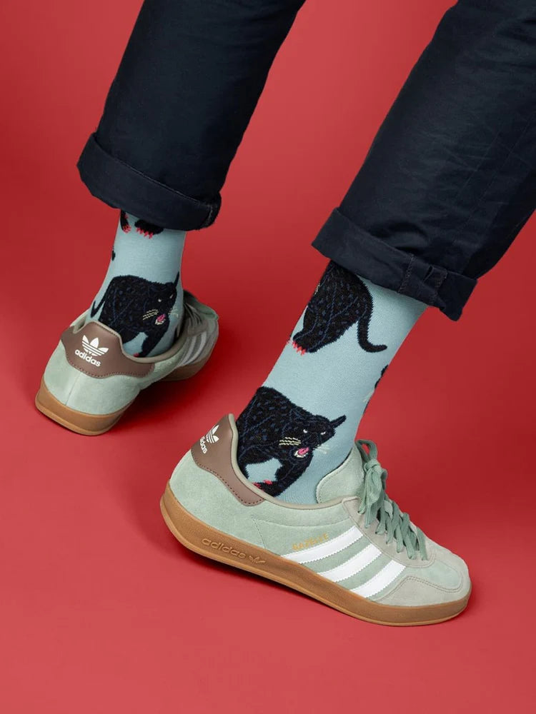 Midnight Panther Socken-Dilly Socks-Socken-ROTATION BOUTIQUE BERLIN