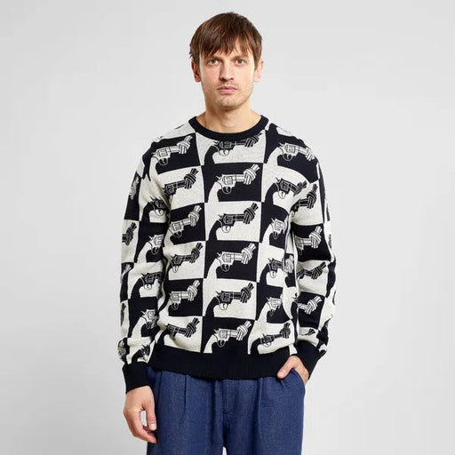 Mora Knotted Gun - Strickpullover-Dedicated-Pullis & Sweatshirts-ROTATION BOUTIQUE BERLIN