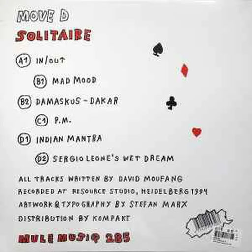 Move D - Solitaire 2LP-Miscellaneous-Records-ROTATION BOUTIQUE BERLIN