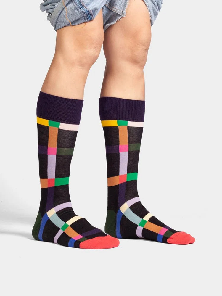 Multicolor Maze Socken-Dilly Socks-Socken-ROTATION BOUTIQUE BERLIN