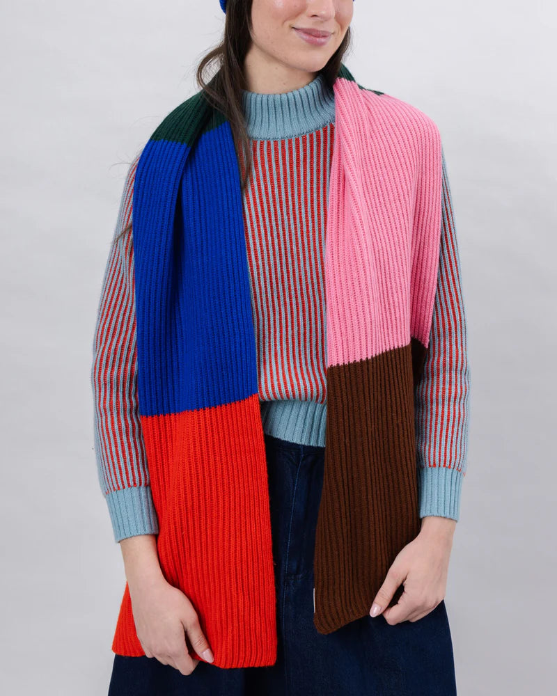 Multicolor Scarf-Brava Fabrics-Mützen & Schals-ROTATION BOUTIQUE BERLIN