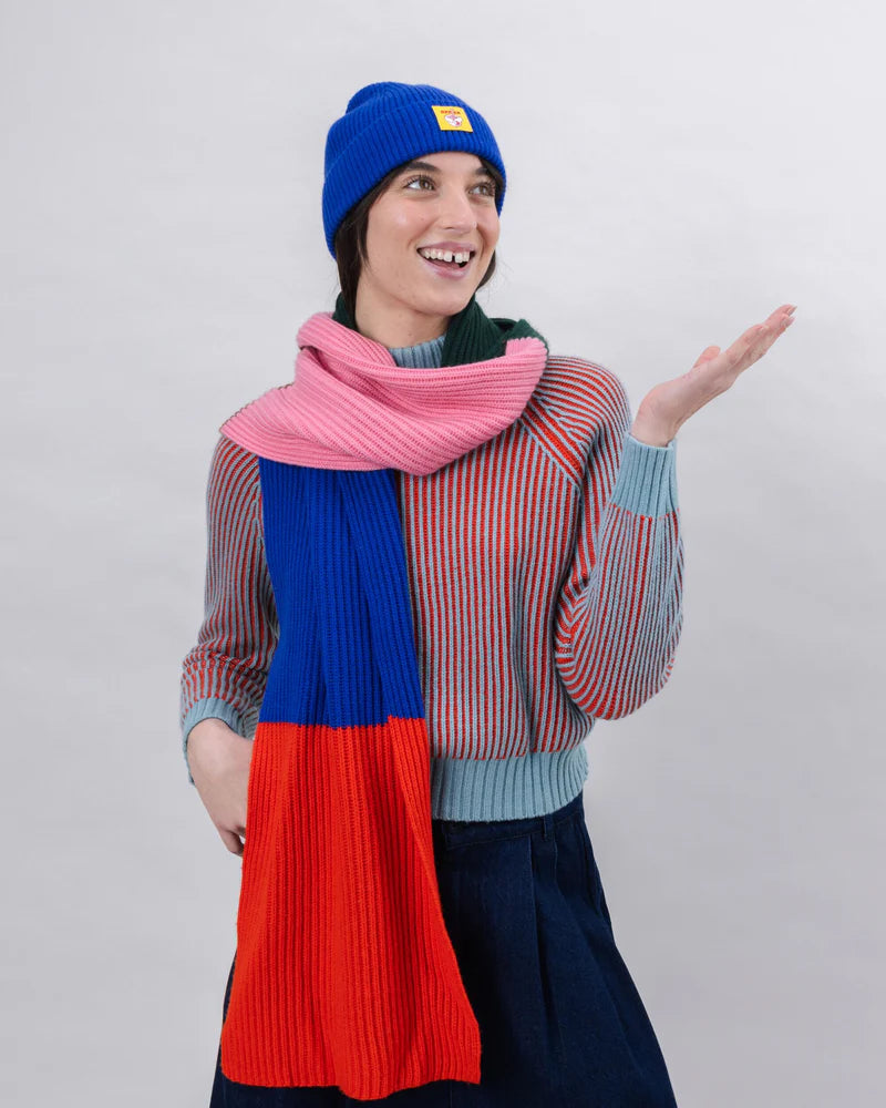 Multicolor Scarf-Brava Fabrics-Mützen & Schals-ROTATION BOUTIQUE BERLIN