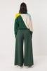 Nia Dark Green Palazzo Pants-SKFK-Hosen-ROTATION BOUTIQUE BERLIN