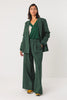 Nia Dark Green Palazzo Pants-SKFK-Hosen-ROTATION BOUTIQUE BERLIN
