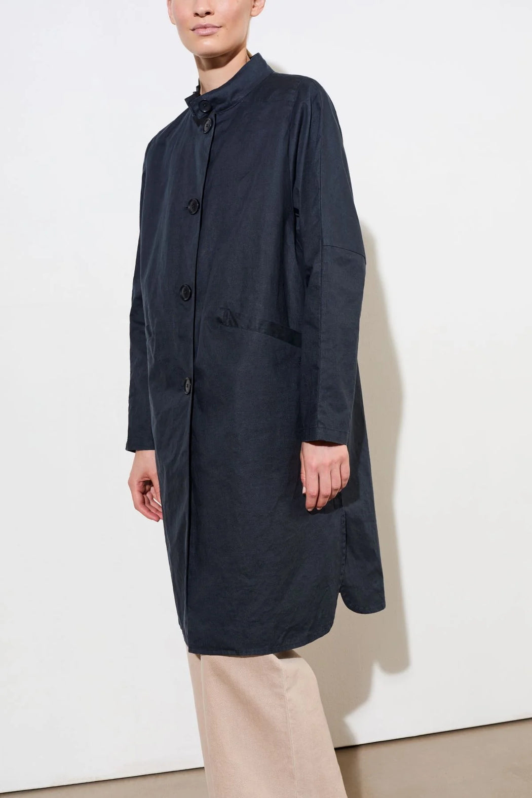 Oversize Mantel Mira Long-Langer Chen-Jacken & Mäntel-ROTATION BOUTIQUE BERLIN