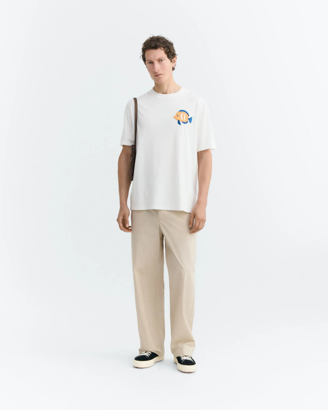 Payaso Patch T-Shirt Herren-Thinking Mu-T-Shirts-ROTATION BOUTIQUE BERLIN