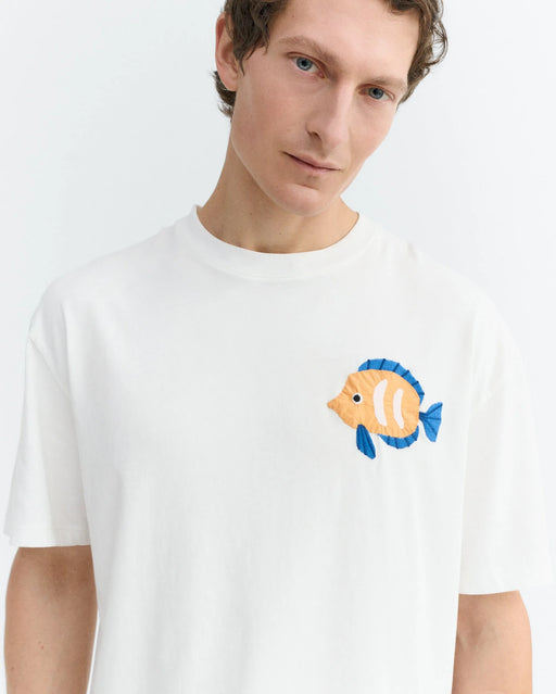 Payaso Patch T-Shirt Herren-Thinking Mu-T-Shirts-ROTATION BOUTIQUE BERLIN